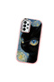 Pink Silicone Case Cat Patterned with Shock-Absorbing Camera Protection Compatible with Samsung Galaxy A23 4G/5G - 3