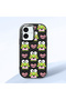 iPhone 16 Compatible Black Silicone Case with Shock-Absorbing Camera Protections Frog Princess