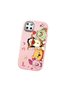 Realme C25/C25S Compatible Shock-Absorbing Camera Protected Pink Silicone Case Cartoon Patterned - 3