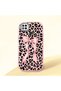 Redmi 9C/10A Compatible Shock-Absorbing Camera Protected Pink Silicone Case Leopard Printed I
