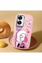 Realme C55 Compatible Shock-Absorbing Camera Protected Pink Silicone Case Spider-Man - 2