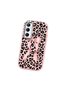 Realme C65 4g Compatible Shock-Absorbing Camera Protected Pink Silicone Case Leopard Printed I - 3