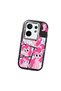 Vivo X200 Fe Compatible Shock-Absorbing Camera Protected Black Silicone Case Pony Patterned - 3