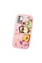 Samsung Galaxy A21S Compatible Shock-Absorbing Camera Protected Pink Silicone Case Cartoon Patterned - 3