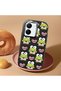 Vivo Y77T/Y78M Compatible Shock-Absorbing Camera Protected Black Silicone Case Frog Princess - 2