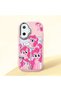 Poco F7 Compatible Shock-Absorbing Camera Protected Pink Silicone Case Pony Patterned