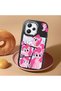 Redmi 12 4G/5G Compatible Shock-Absorbing Camera Protected Black Silicone Case Pony Patterned - 3