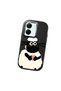 Vivo Y77T/Y78M Compatible Shock-Absorbing Camera Protected Black Silicone Case Lamb Patterned - 3
