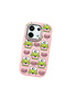 Pink Silicone Case with Shock-Absorbing Camera Protection Compatible with Poco X6 Frog Princess - 3