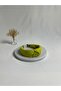 Pistachio Green Double Crepe Knotted Crown Headband - 2