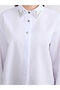 Giyçık Store White Petite Stone Women's Shirt - 3
