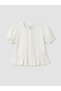 Peak New Season Girls' Balloon Sleeve Shirt - 2