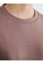 Lcw Visionbrown Crew Neck Embroidered Women's T-Shirt - 4