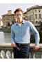 Nevavm Regular Fit Gabardine Men's Shirt with Difference