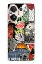 Vivo V60 Compatible Palestine Freedom Collage Printed Silicone Case
