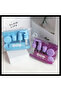 Cosmetic Set Transparent Bag Piece – Airplane Cabin Compatible Refillable Bottle Set Travel Set with Spray - 3