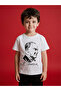 Esvab • Modern & Distinctive Zero Roba Collar Ataturk Printed Boys' T-Shirt