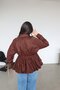 Keyymod Women's Balloon Skirted Zippered Loose Stylish Sports Coat - 8