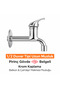 Long Tap, Balcony Tap, Garden Tap, Washing Machine Tap, Toilet Tap, On-Off - 2
