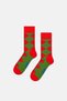 Multicolored Nature Patterned 3-Piece Cotton Piece Gift Sock Set - 2