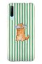 Huawei P Smart Pro Compatible Fish-Eyed Cat Patterned Transparent Phone Case