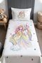 Fairy Tale Friends Patterned Bedspread and Pillowcase
