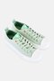 Kids Boy Brand Logo Lace Up Casual Shoes, Mint Green - 2