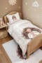 Masum Melek Patterned Single Duvet and Pillowcase - 4