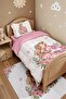 Rose Garden Princess Patterned Single Duvet and Pillowcase - 4