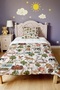 Cheerful Farm Patterned Single Duvet and Pillowcase - 2