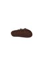 Pioni 8124 Women's Tan Buckled Thick Sole Slipper - 5