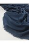 Viscose Voile in Navy Blue Color Width: 140cm