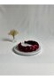Burgundy Braided Satin Crown Hair Band - 2