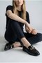 Women's Black Loafers Orthopedic Sole New Season Casual S600 with Accessories - 3