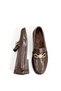 Women's Coffee Loafers Orthopedic Sole New Season Casual with Accessories S600 - 3
