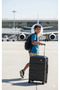 28-Inch Signature Hard Shell Luggage - 360° Spinner Wheels & Secure Lock (Matte Black) - 3