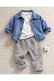 Baby Boy 3-Piece Combination – Jeans Set