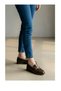 Women's Coffee Loafers Orthopedic Sole New Season Casual with Accessories S600 - 4