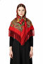 - Scarlet Rosalia Folk Shawl