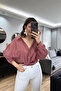 Terra Oversized Pocket Detail Shirt Cinnamon - 5