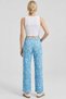 Comfortable Fit High Waist Wide-Leg Viscose Mix Women's Trousers - 4