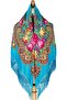 - Imperial Azure Russian Shawl - 5