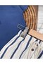 Baby Boy Summer Set with Striped Hats and Button Detail, 3-Piece Set - 6