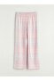 Shirt Collar Plaid Girl's Pajama Set - 4