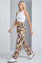 Comfortable Fit High Waist Wide-Leg Viscose Mix Women's Trousers - 2