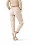Women's Double Fabric Trousers Pocketed Elastic Waist Straight Leg - 5