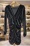 ✨   Midnight Elegance Mini Dress - 2