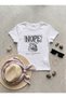 Seal of Disapproval Printed Stretch Fabric Body T-Shirt