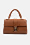 Taba Women's Handbag and Shoulder Bag – Chain Buckled Stylish Small Size Daily Bag