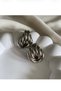 Vintage Silver Color Maria Earrings - 2